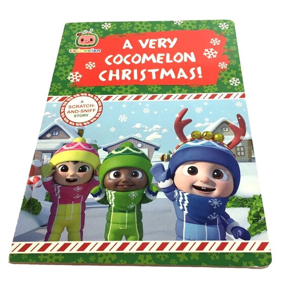 Kids Christmas Book A Very Cocomelon Christmas! Board Book Size 9x6.5 New - Picture 1 of 5